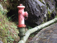 hydrant v horách (Čína)